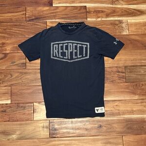 Under Armour Project Rock “Respect” T-Shirt – Men’s Small.